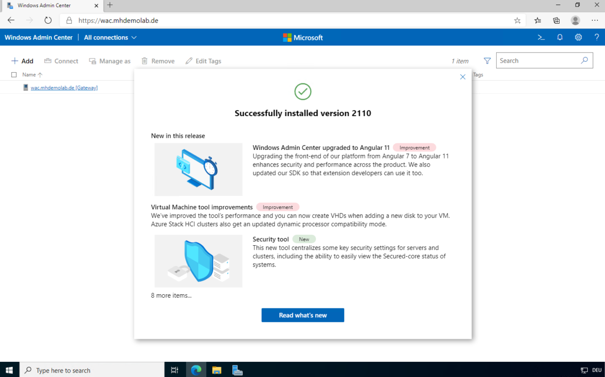Installing and Configuring Windows Admin Center for Windows Server 2022